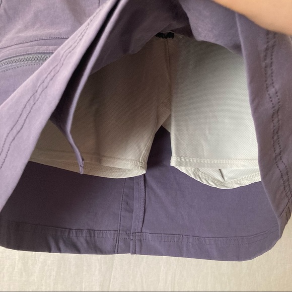 Athleta Dusky Purple Casual Athletic Skort - Picture 2 of 9